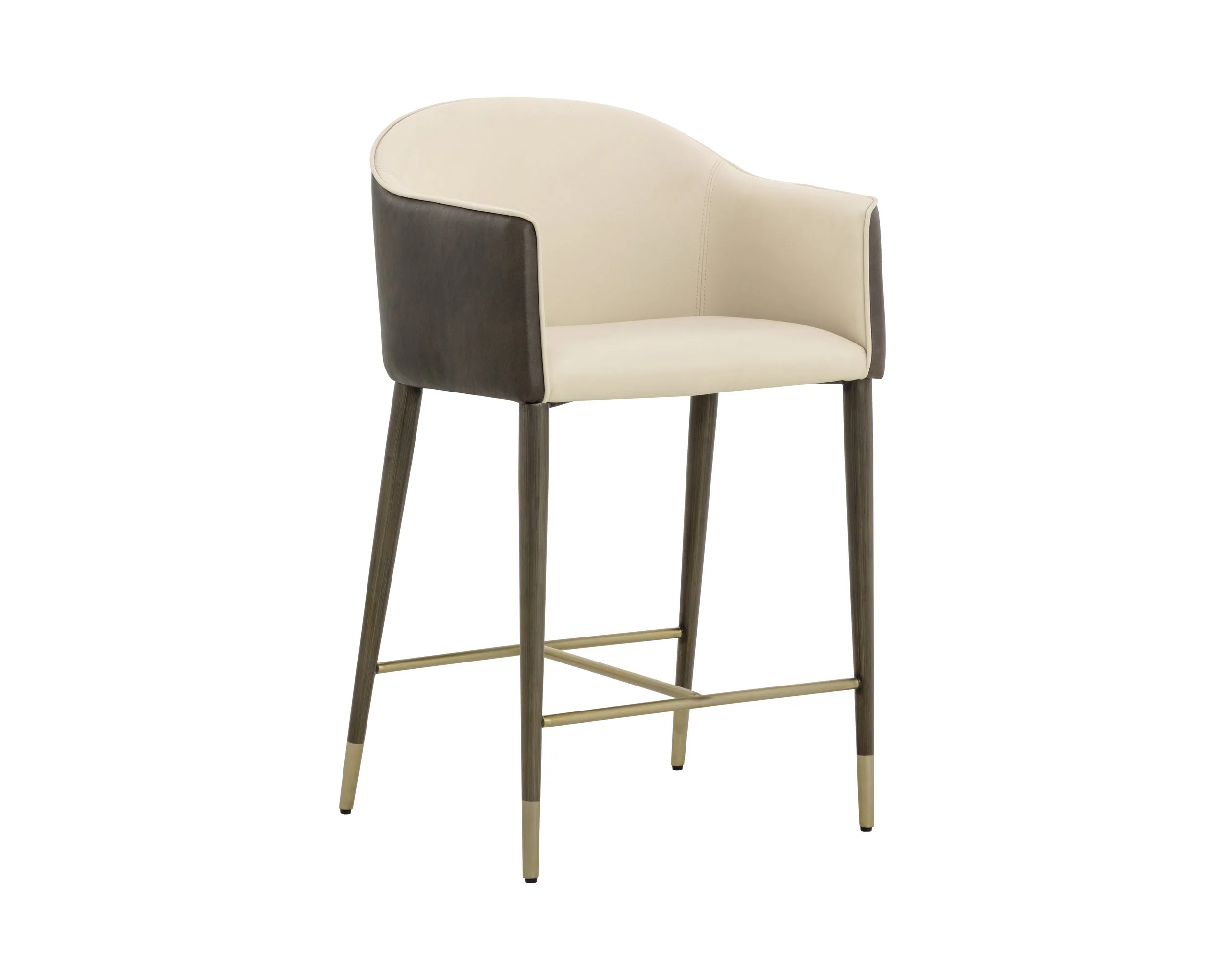 Kylin Counter Stool – Dillon Cream / Bravo Ash