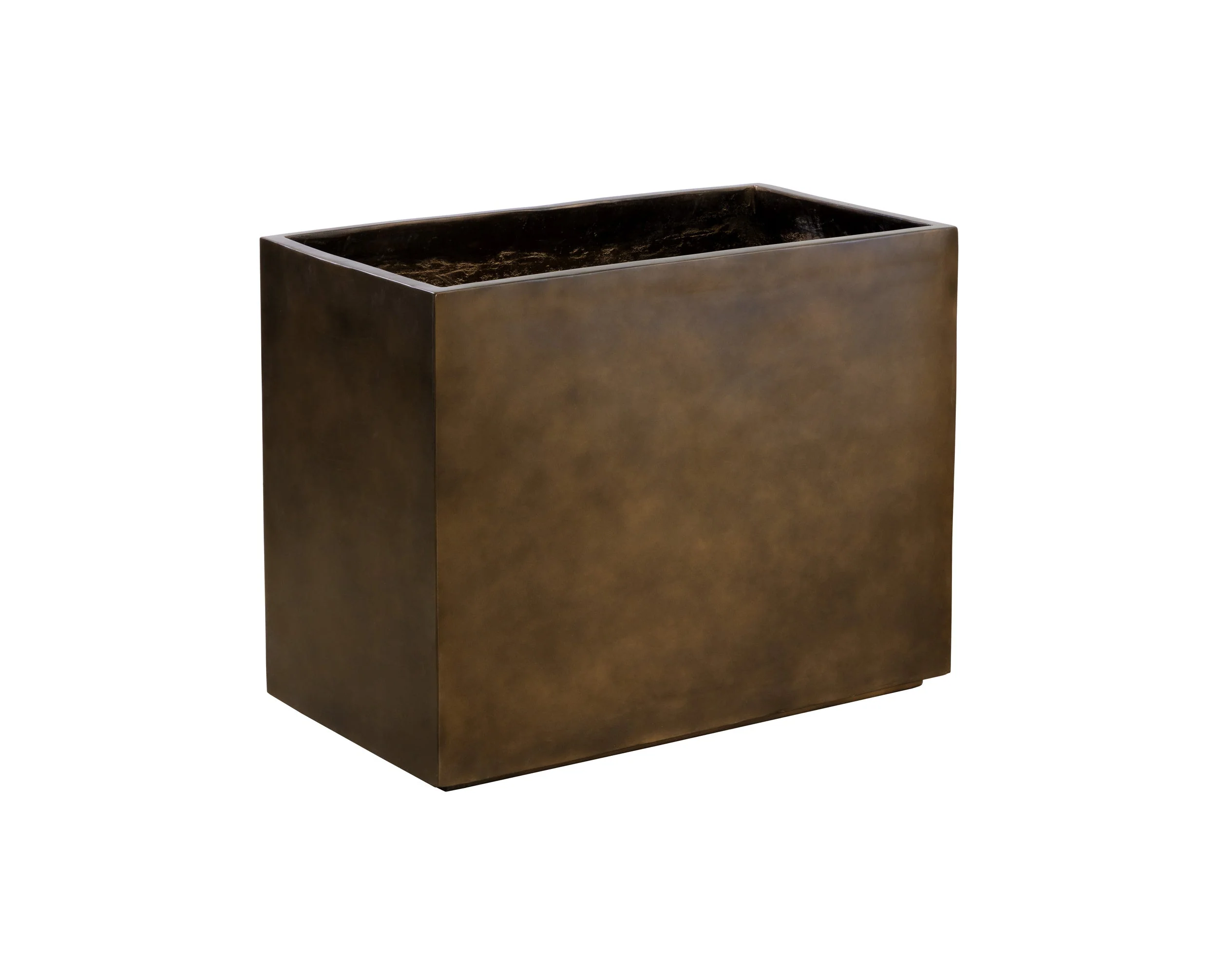 Leilani Planter – Medium – Antique Bronze