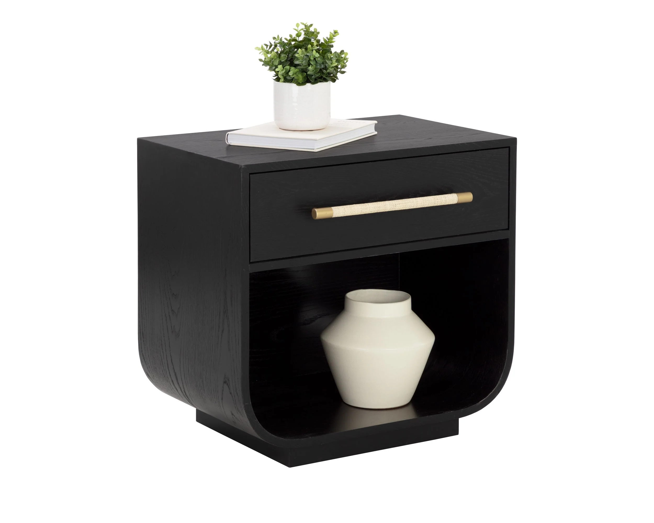 Tarrant Nightstand - Black - Image 2