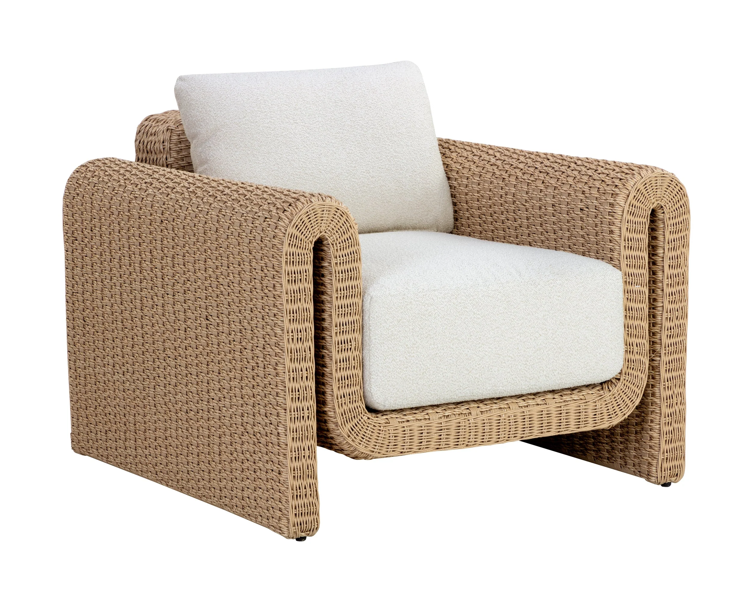 Tibi Armchair – Natural – Louis Cream
