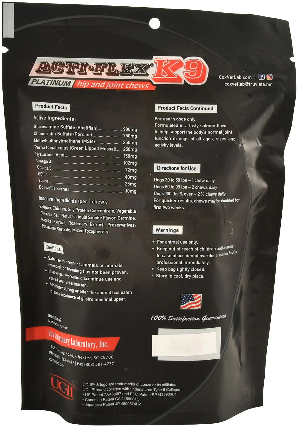 Acti-Flex K-9 Platinum Hip & Joint Chews for Dogs - Image 2