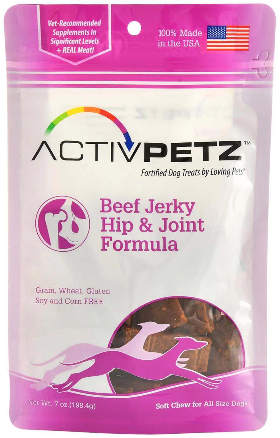 ActivPetz Hip & Joint Jerky Treats, Beef - Image 2