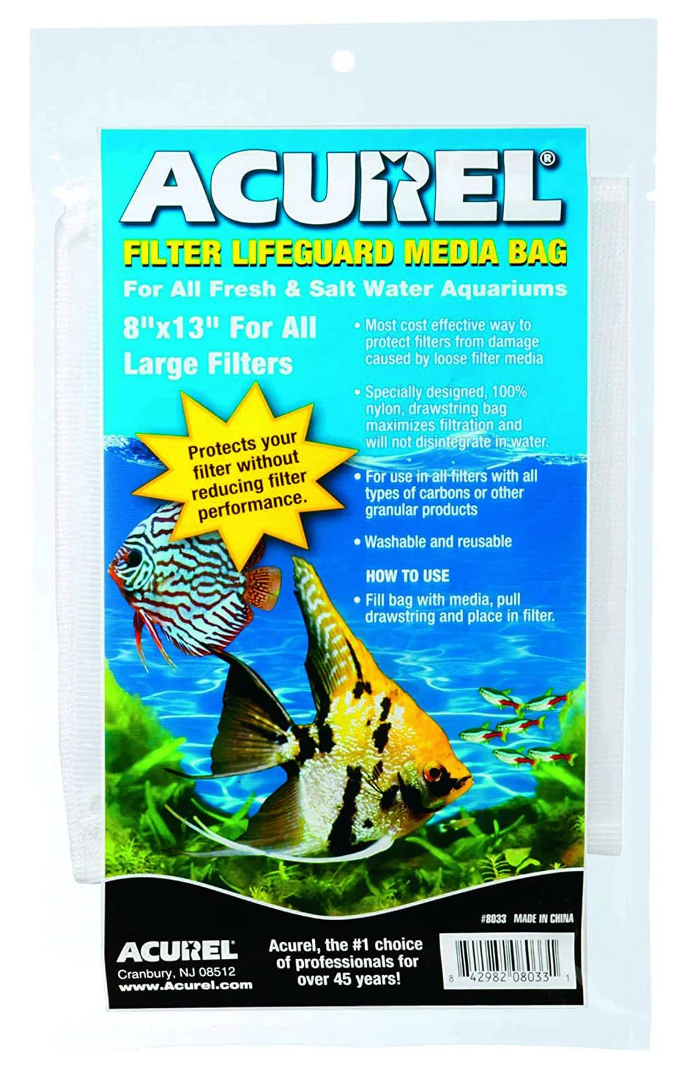 Acurel Carbon Filter Lifeguard Media Bags with Drawstring - Image 3