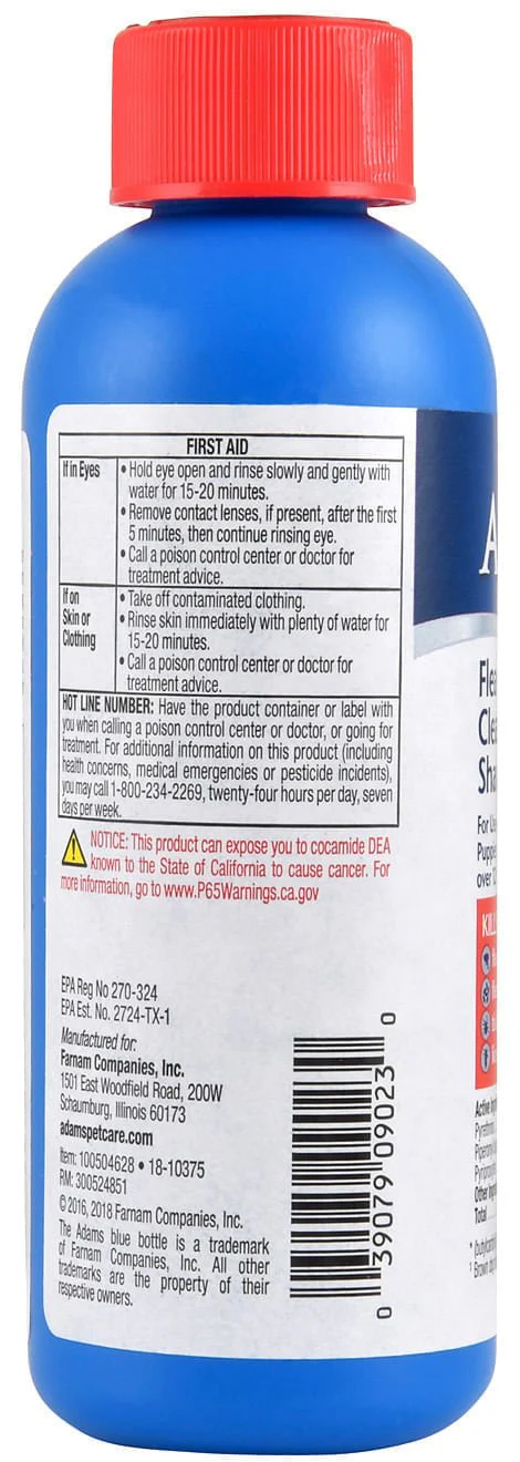 Adams Flea & Tick Cleansing Shampoo - Image 3