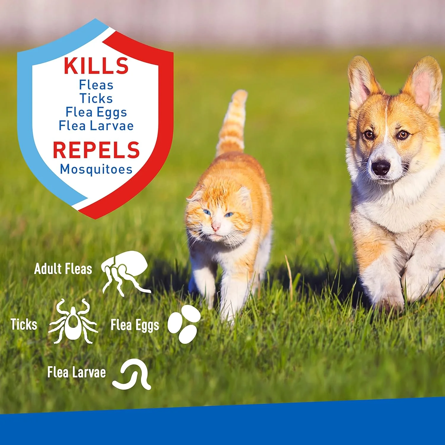 Adams Plus Flea & Tick Spray for Dogs & Cats - Image 2