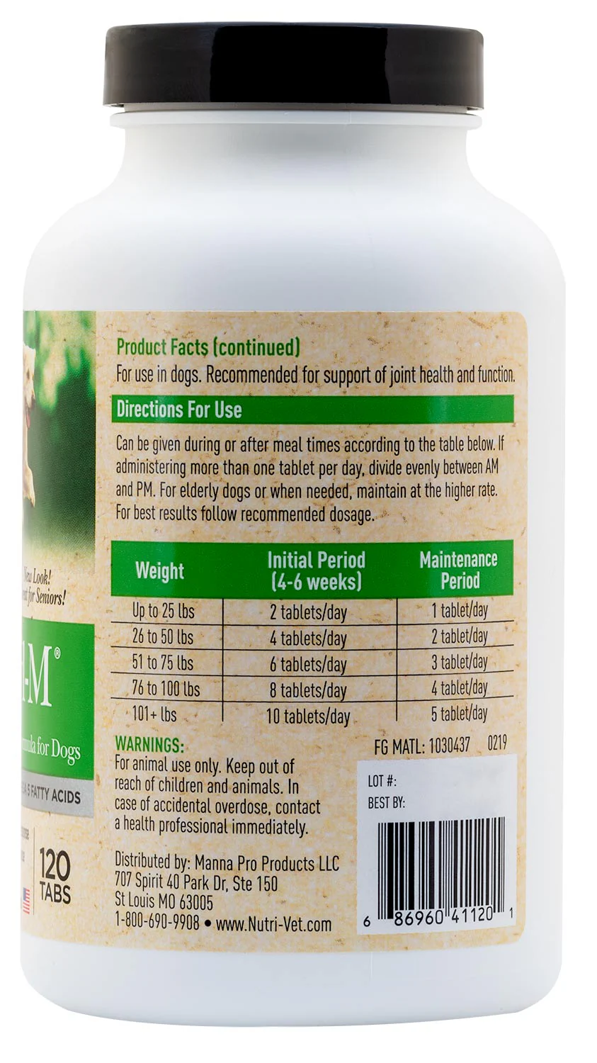 Advanced Cetyl M® Tablets for Dogs - Image 3