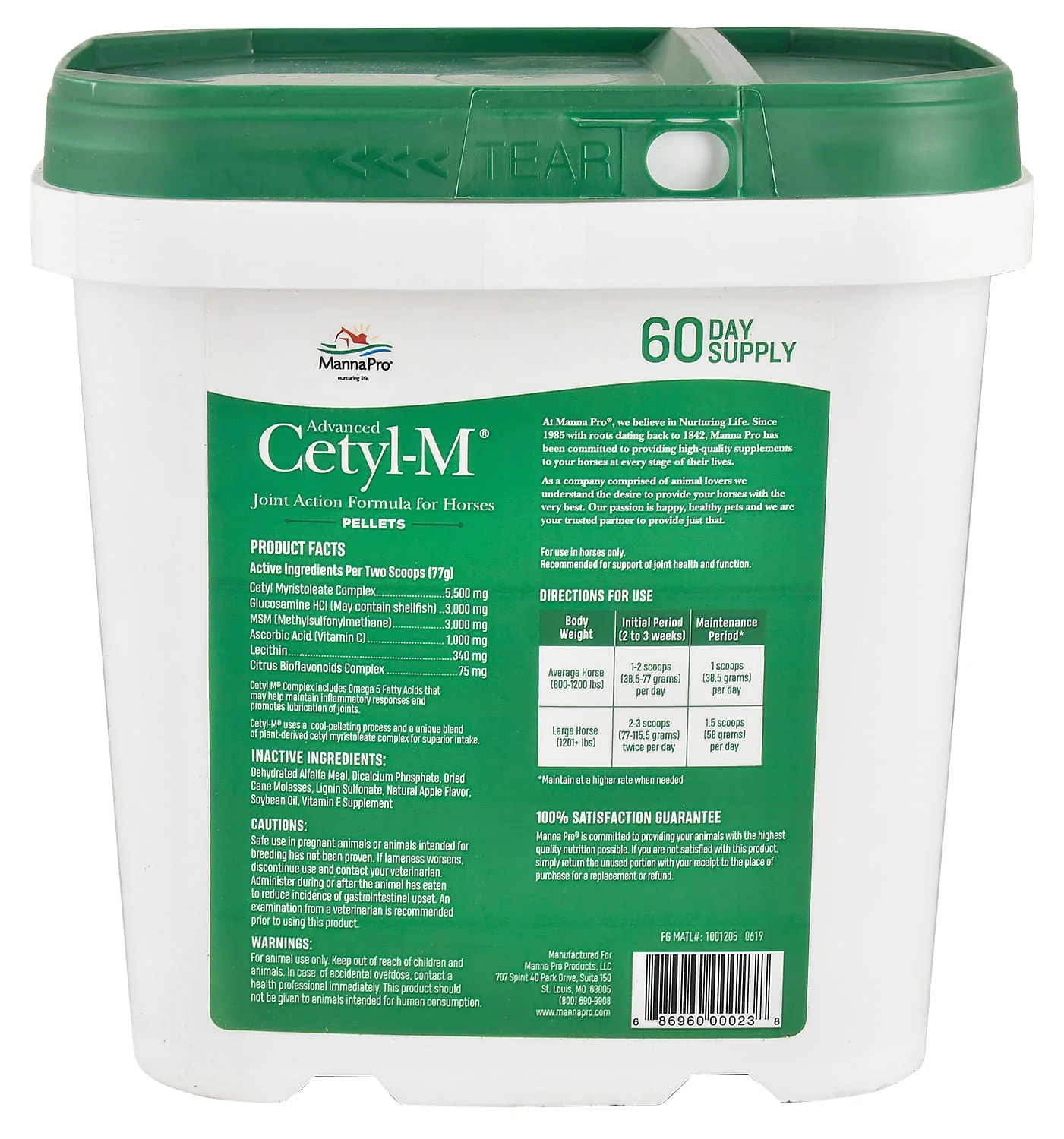 Advanced Cetyl M Pellets for Horses - Image 2