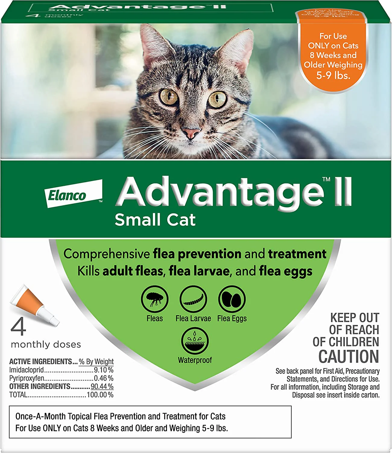 Advantage II Topical Flea Control for Cats & Kittens