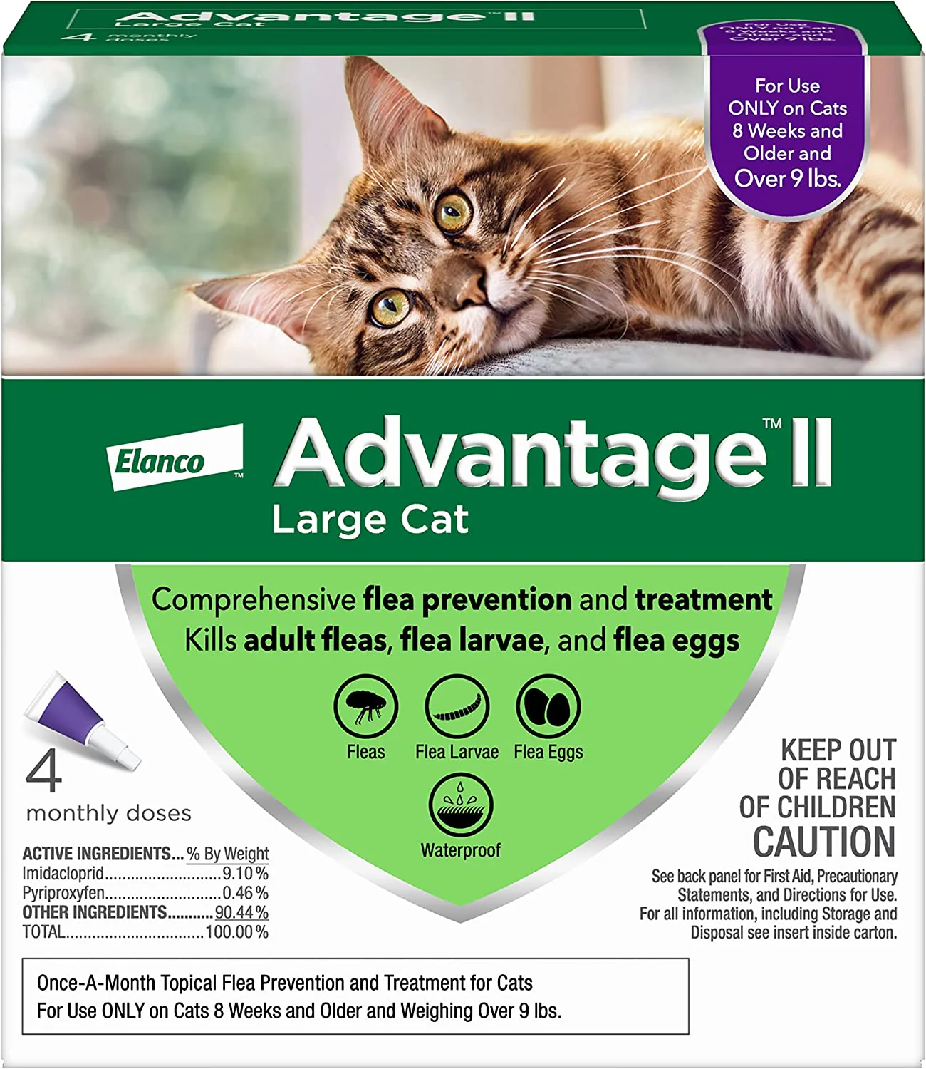 Advantage II Topical Flea Control for Cats & Kittens - Image 3