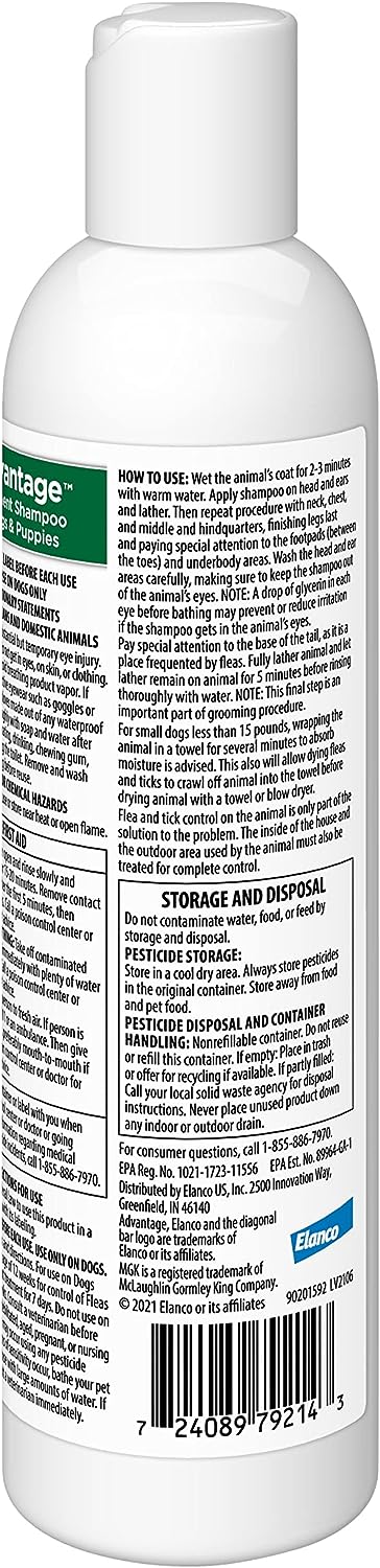 Advantage Treatment Shampoo for Dogs & Puppies - Image 2