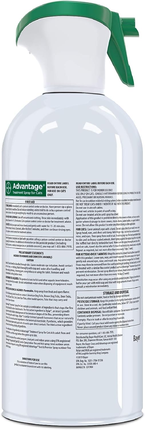 Advantage Treatment Spray for Cats - Image 2