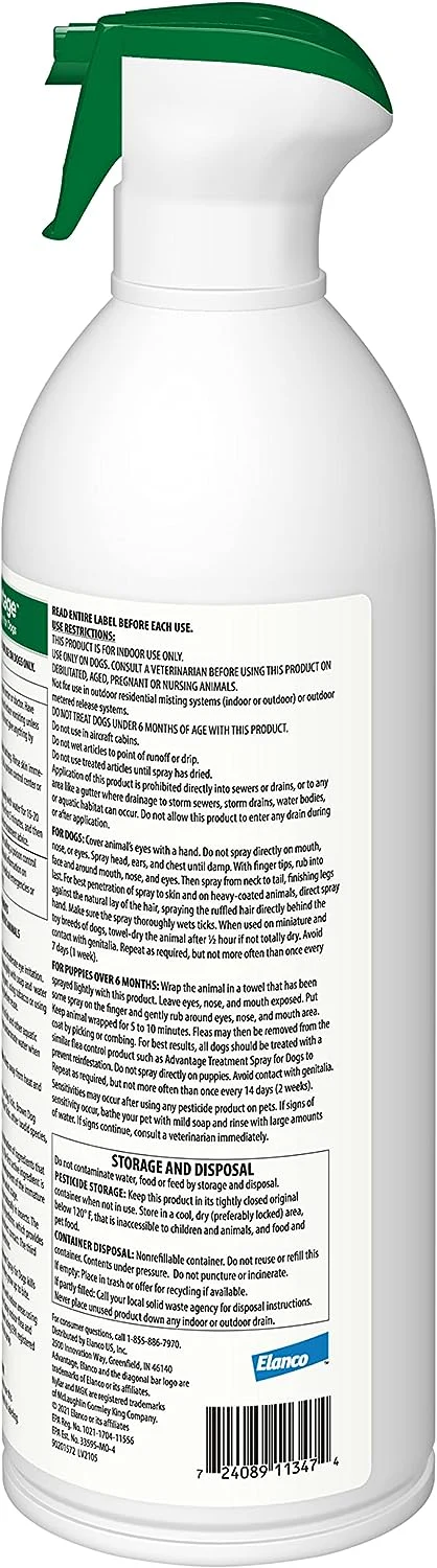 Advantage Treatment Spray for Dogs - Image 2