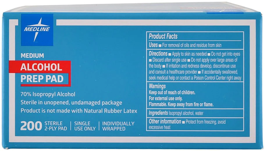 Alcohol Preps, Box of 200 - Image 2