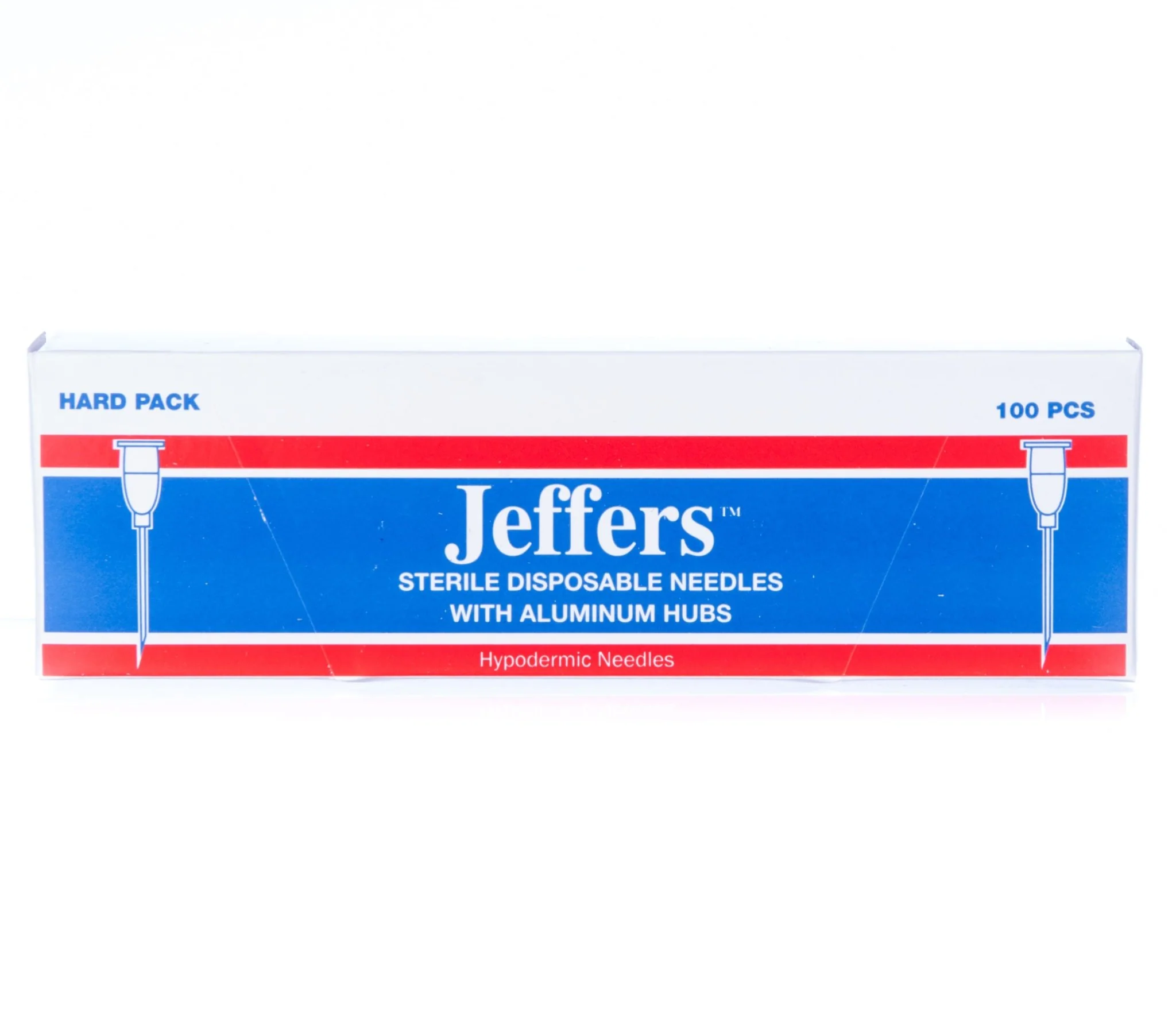 Jeffers Aluminum Hub Needles, Box of 100 - Image 1