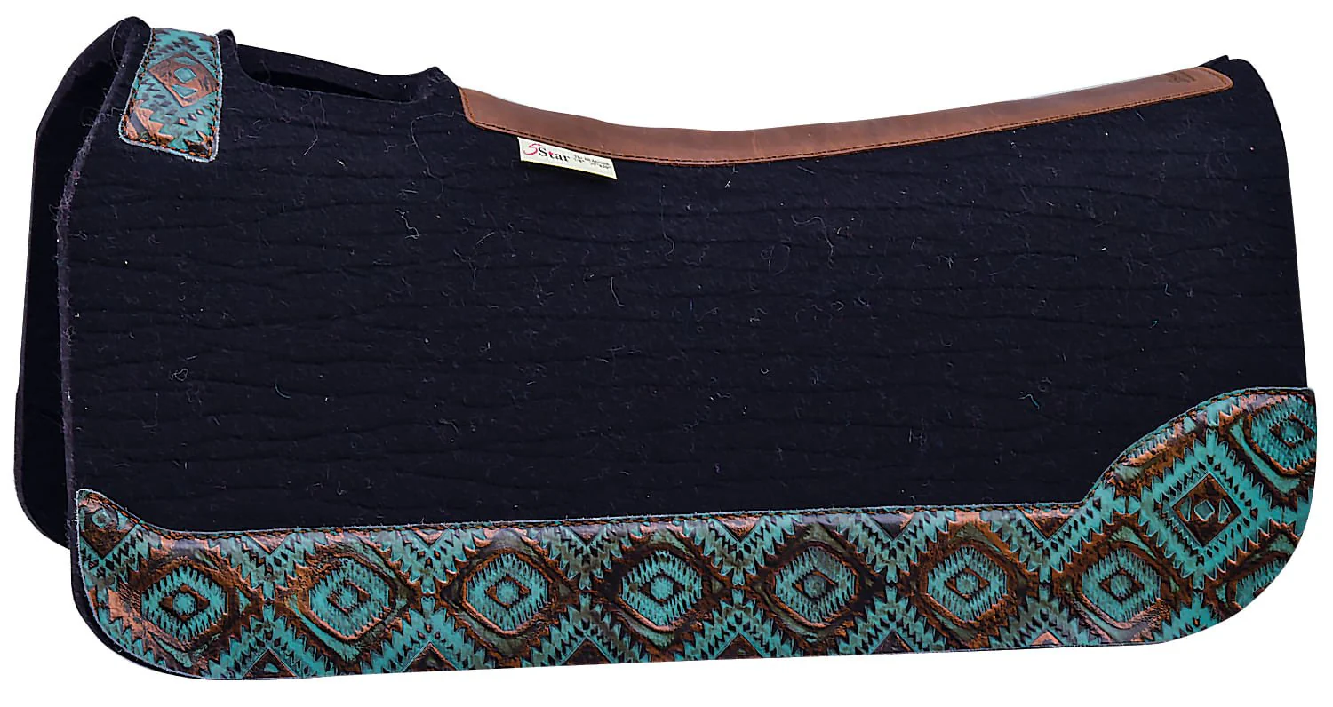 “Amarillo” 5 Star Western Saddle Pad, 30″ x 30″