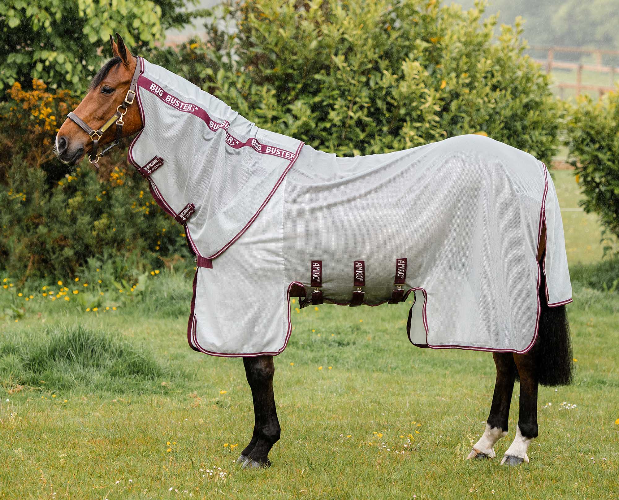 Amigo Bug Buster Vamoose with No-Fly Zone Horse Fly Sheet - Image 1