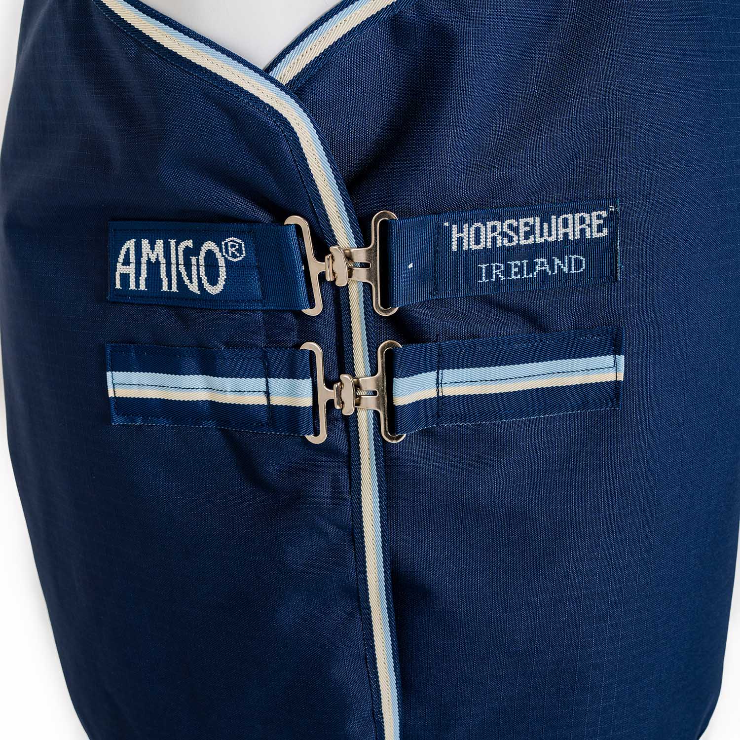Amigo Ripstop 900D Fleece Lined Turnout Blanket - 50g Lightweight & Waterproof - Image 2