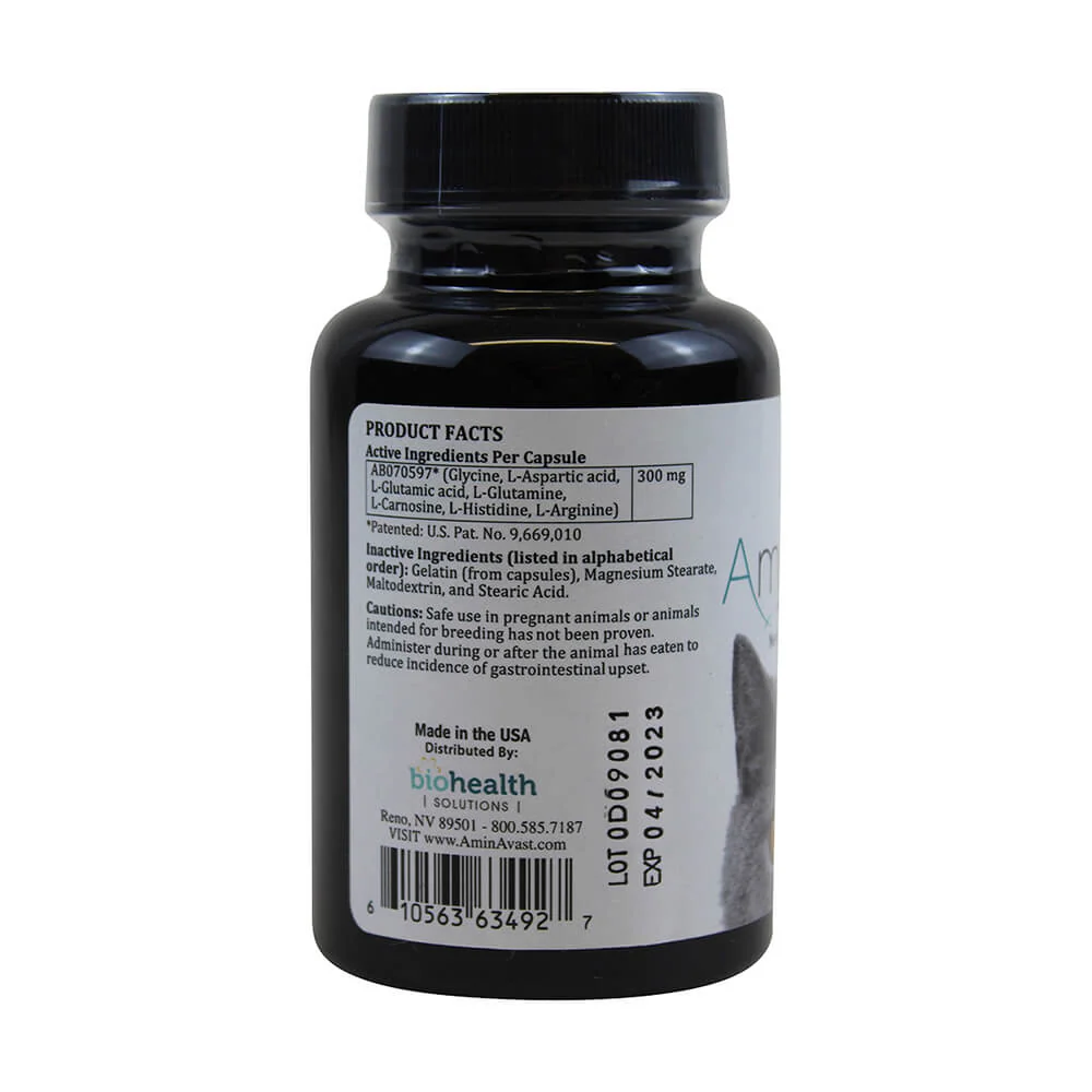 AminAvast for Cats, 60 Capsules - Image 3