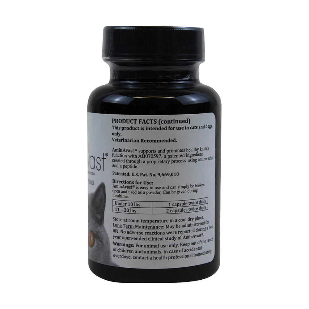 AminAvast for Cats, 60 Capsules - Image 2