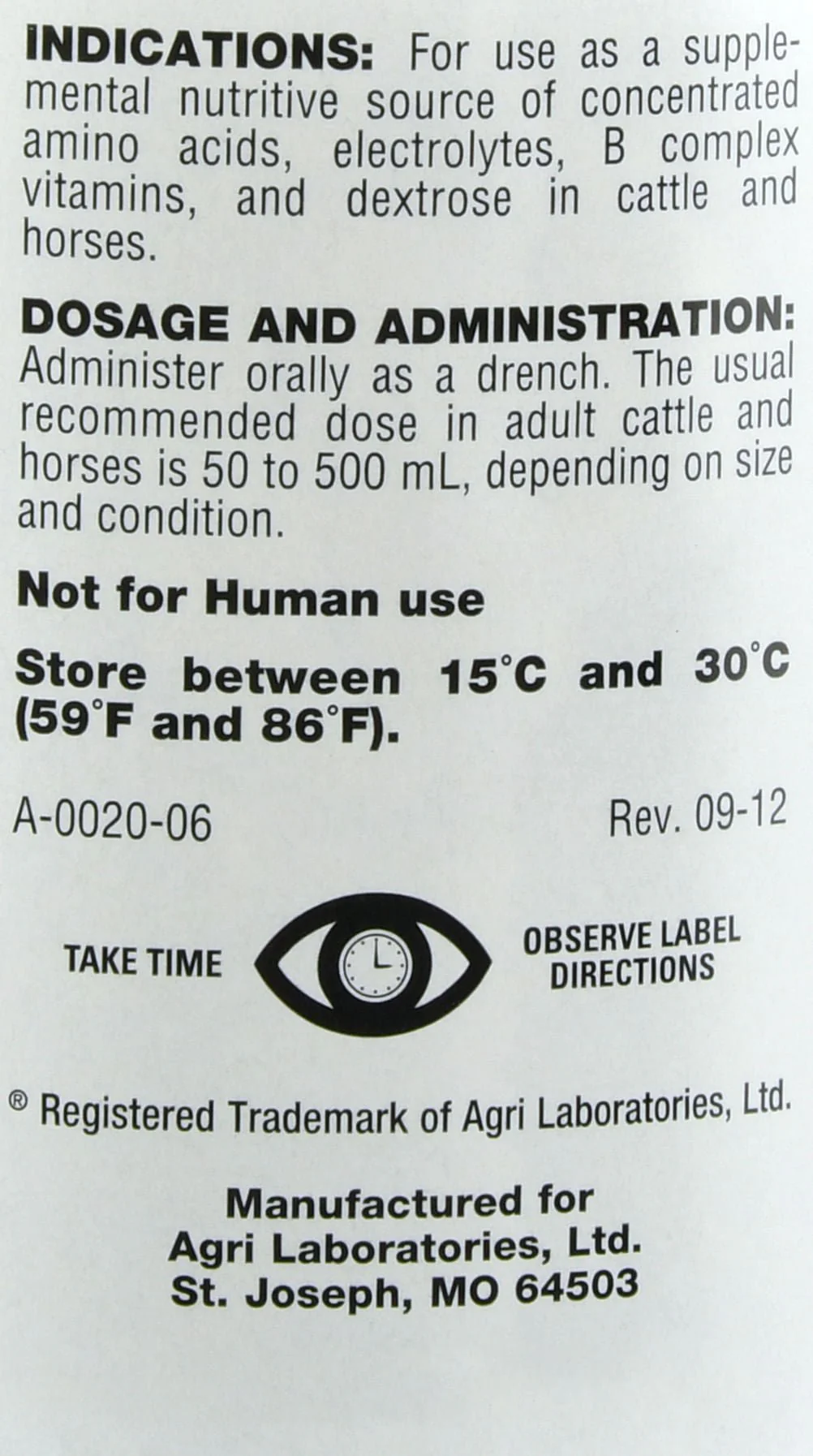 Amino Acid Concentrate Oral Solution, 500 mL - Image 2