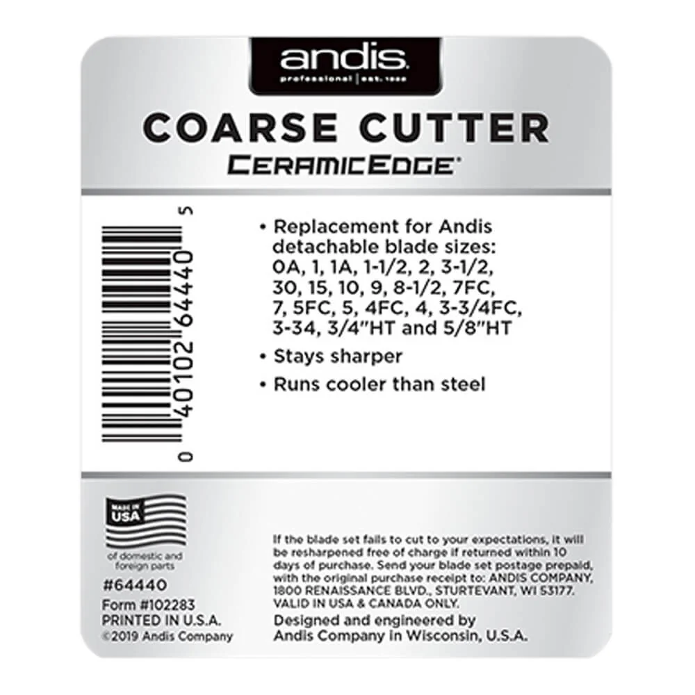 Andis CeramicEdge Detachable Cutter Blade - Image 2