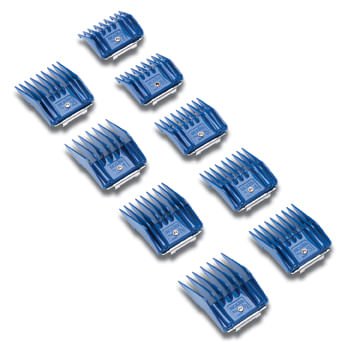Andis 9-Piece Universal Small Comb Set – Attachment Guide Combs for Detachable Clipper Blades (Sizes 1/16" to 9/16") - Image 2