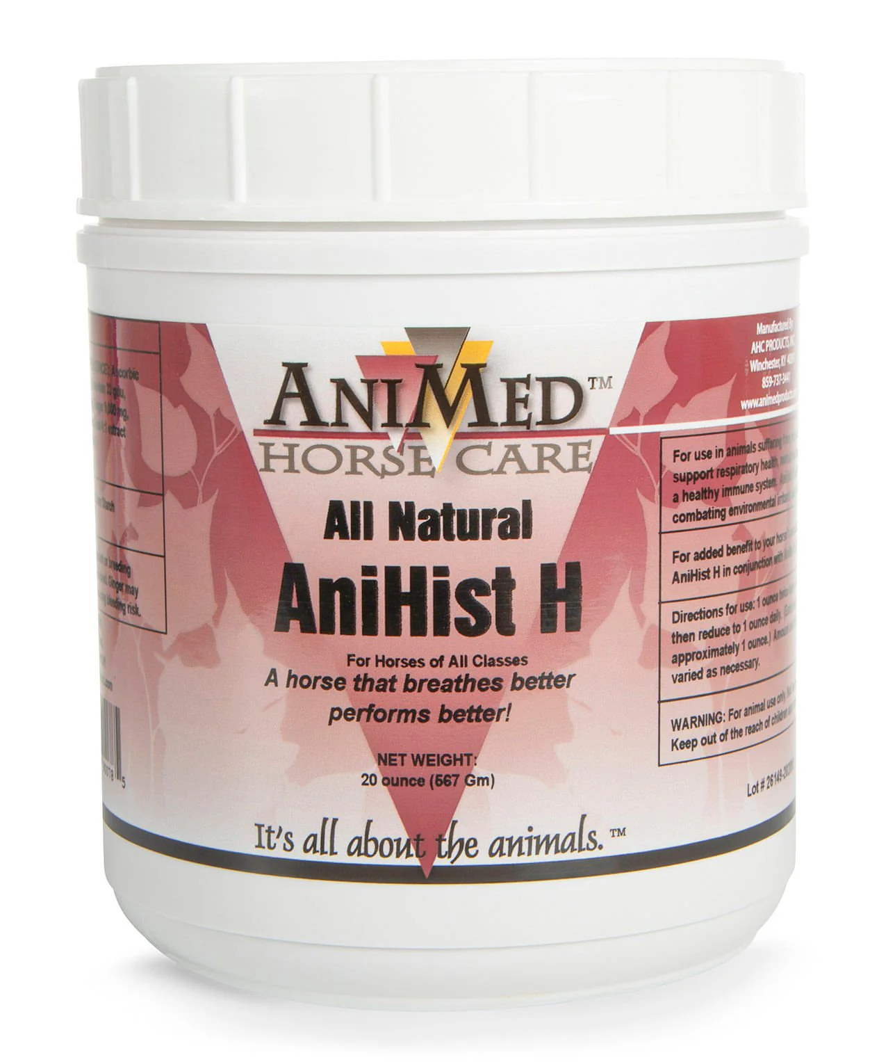 AniHist H Respiratory Supplement for Horses - Image 1