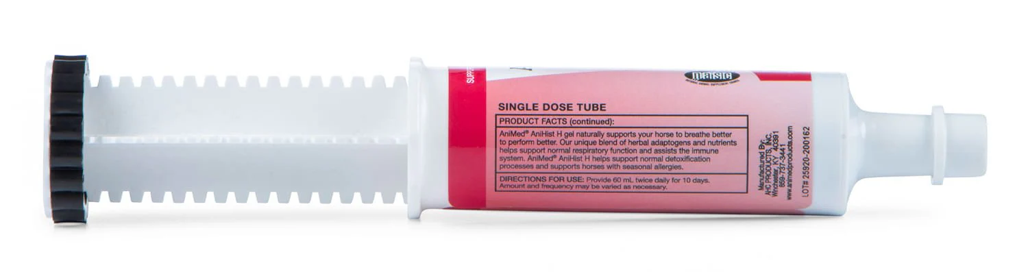 AniMed AniHist H Equine Oral Gel For Seasonal Allergies in Horses - Image 3