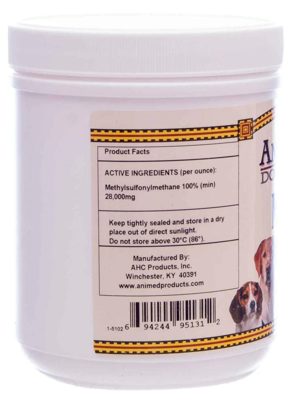 Animed MSM Joint Supplement for Dogs - Image 3
