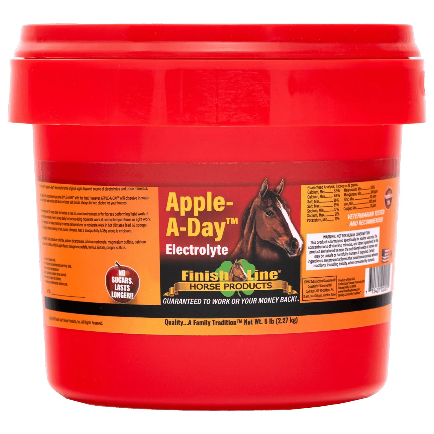 Apple-A-Day Electrolyte Supplement for Horses - Image 1