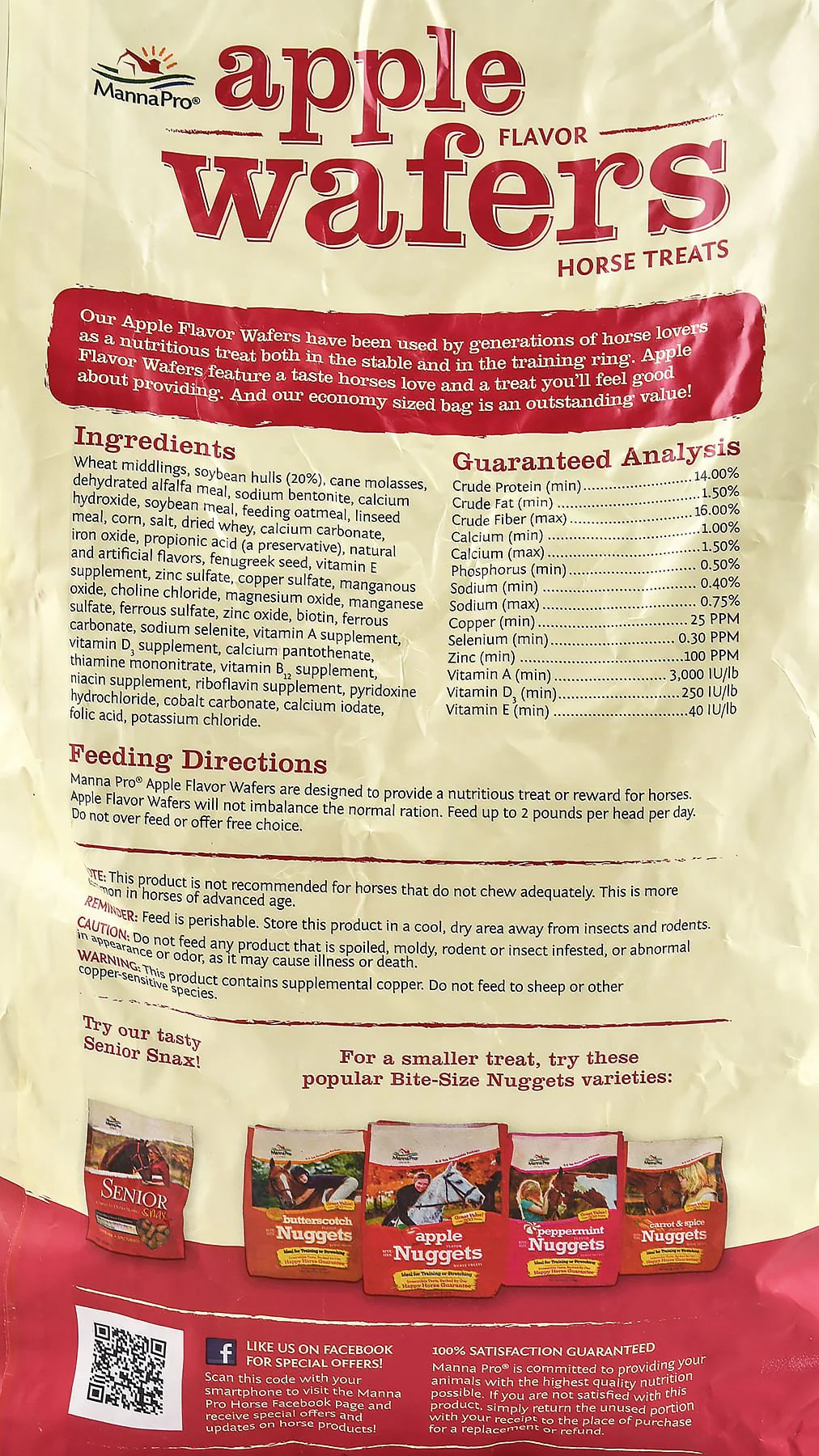 Apple Wafer Horse Treats, 20 lb - Image 2