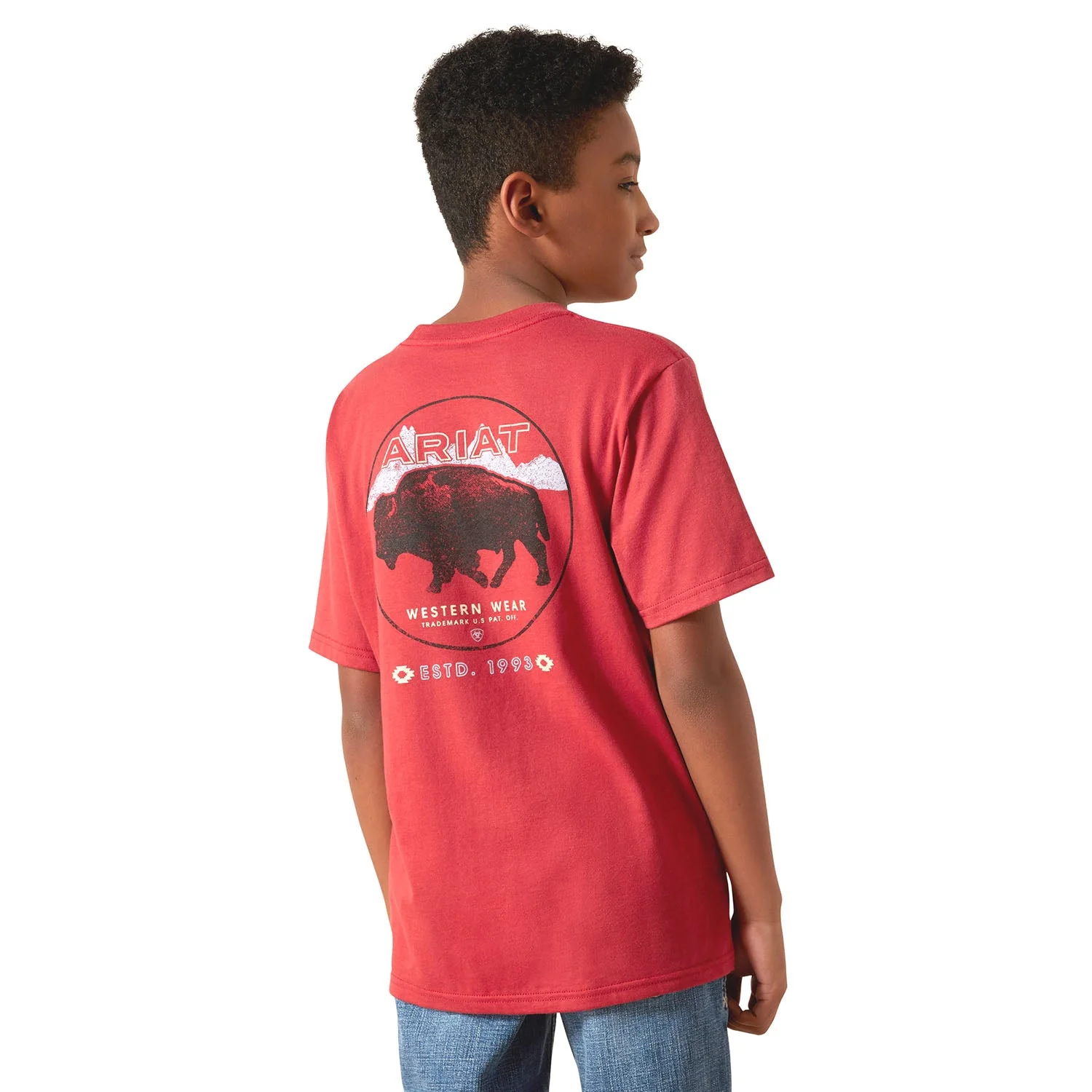 Ariat Boys Short Sleeve Tee - Image 2