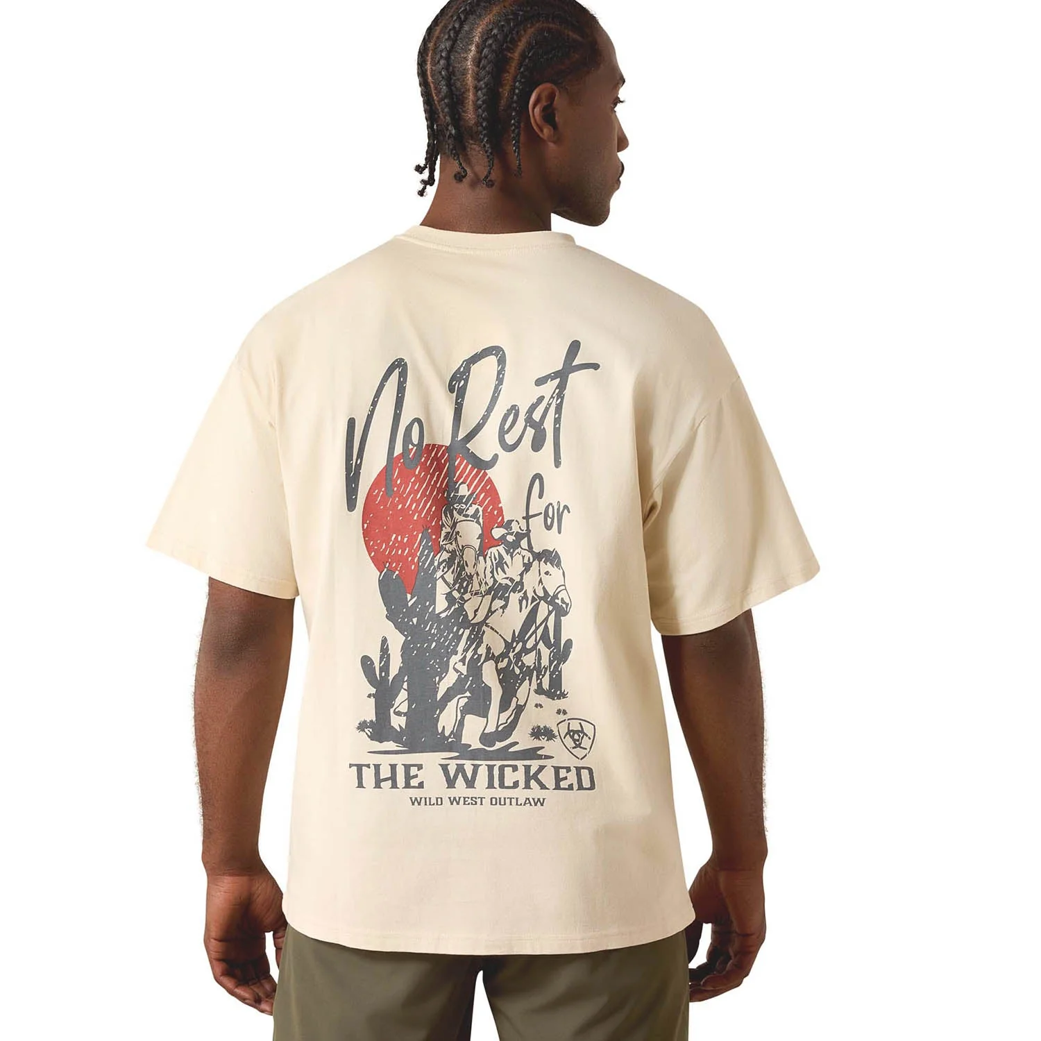 Ariat Men’s Boxy “The Wicked” Short Sleeve Graphic Shirt
