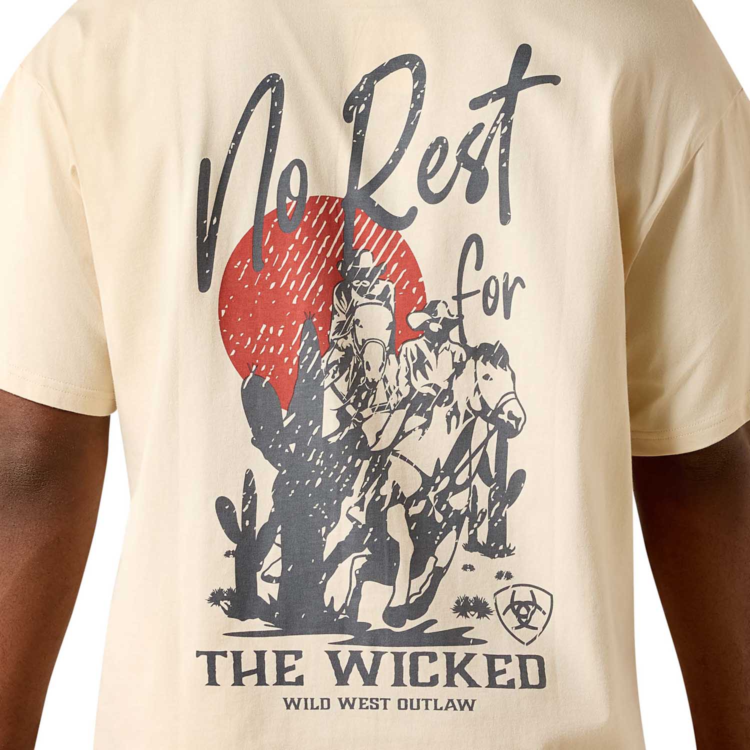 Ariat Men's Boxy "The Wicked" Short Sleeve Graphic Shirt - Image 2
