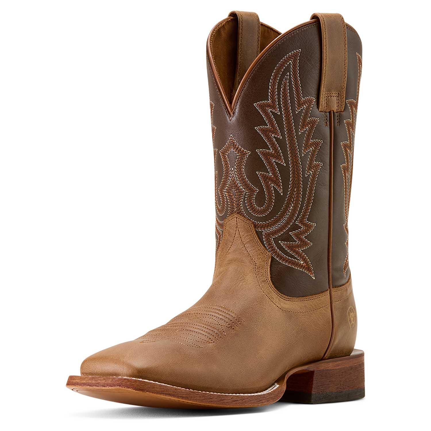 Ariat Men's Country Roads Wide Square Toe Cowboy Boot – Classic Western Leather Boot - Image 3