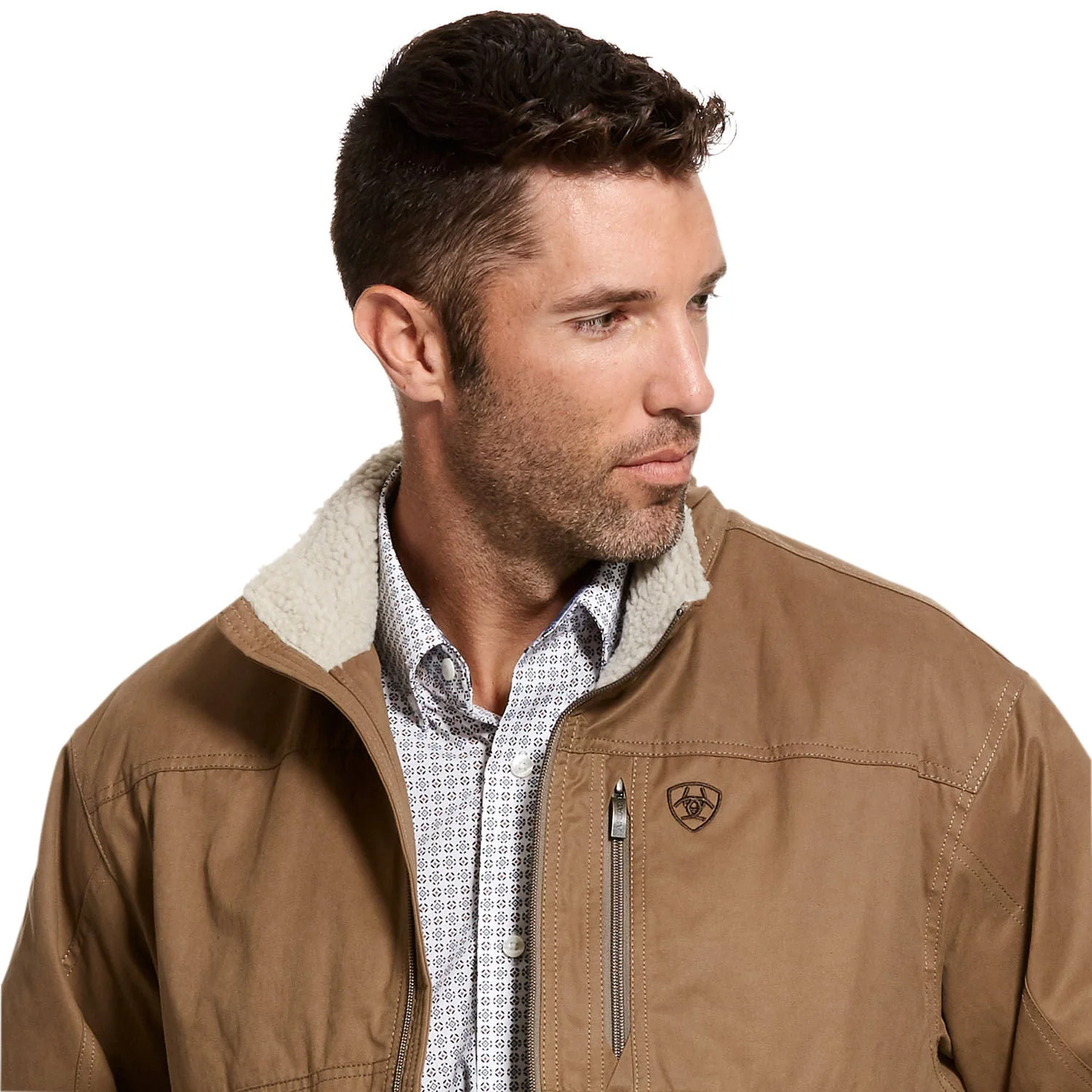 Ariat Men's Grizzly Canvas Insulated Jacket - Image 2