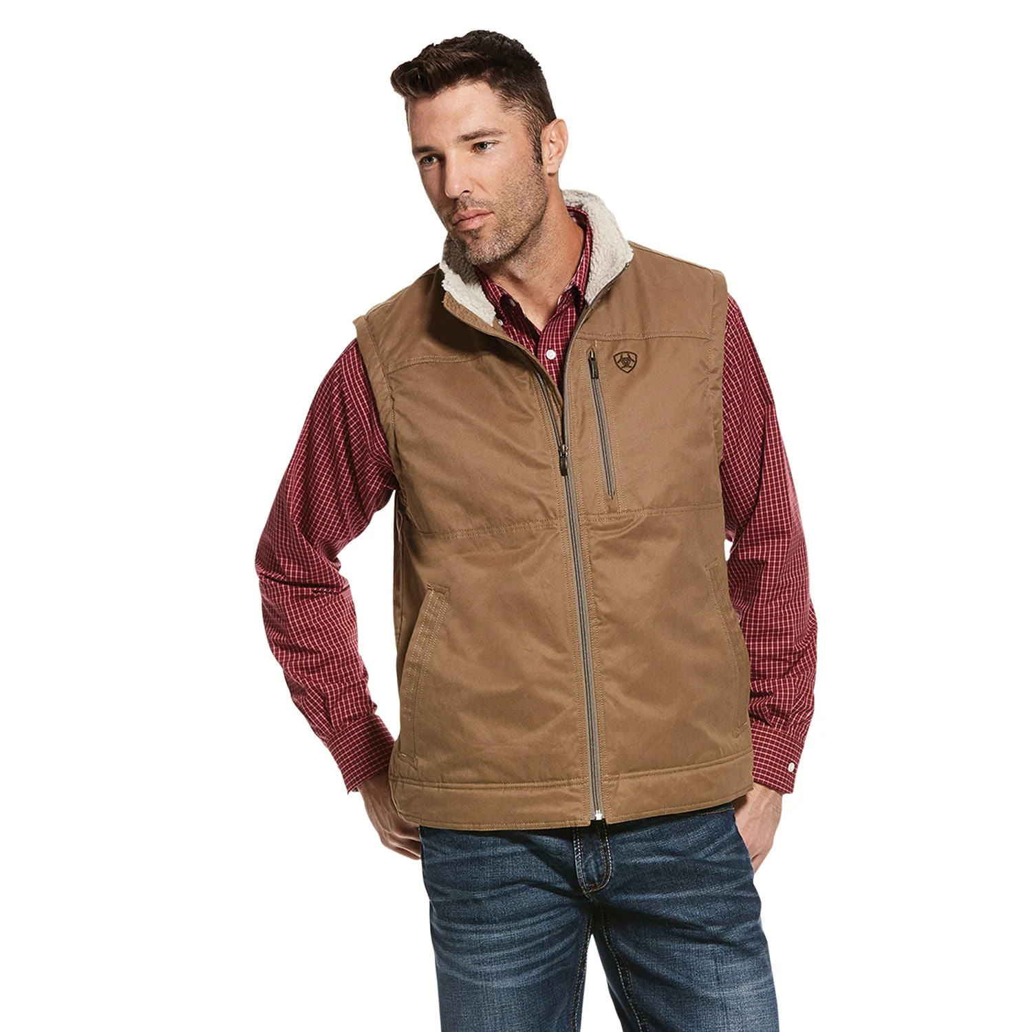 Ariat Men’s Grizzly Canvas Insulated Vest