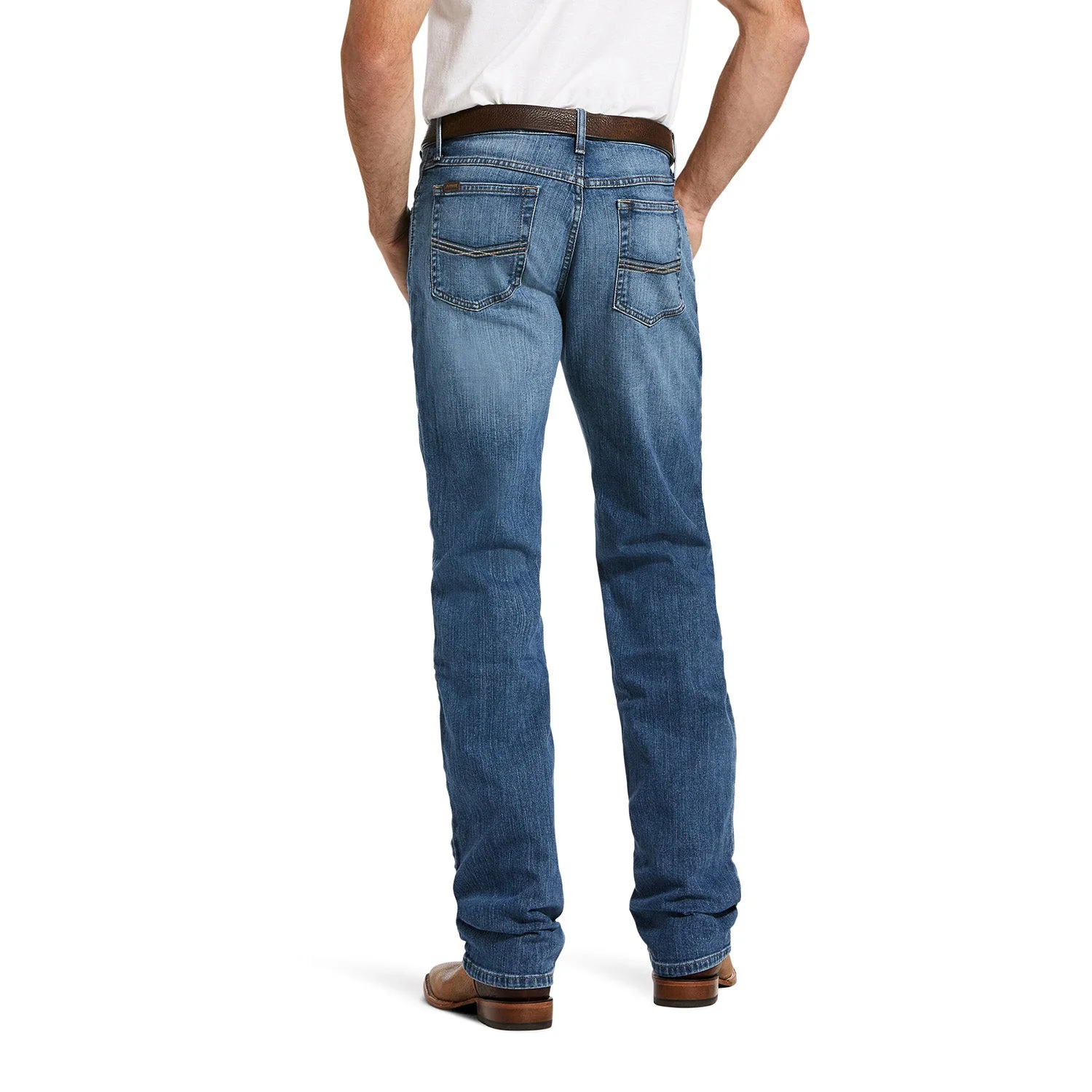 Ariat Men's M2 Relaxed Stretch Legacy Boot Cut Jean - Image 2