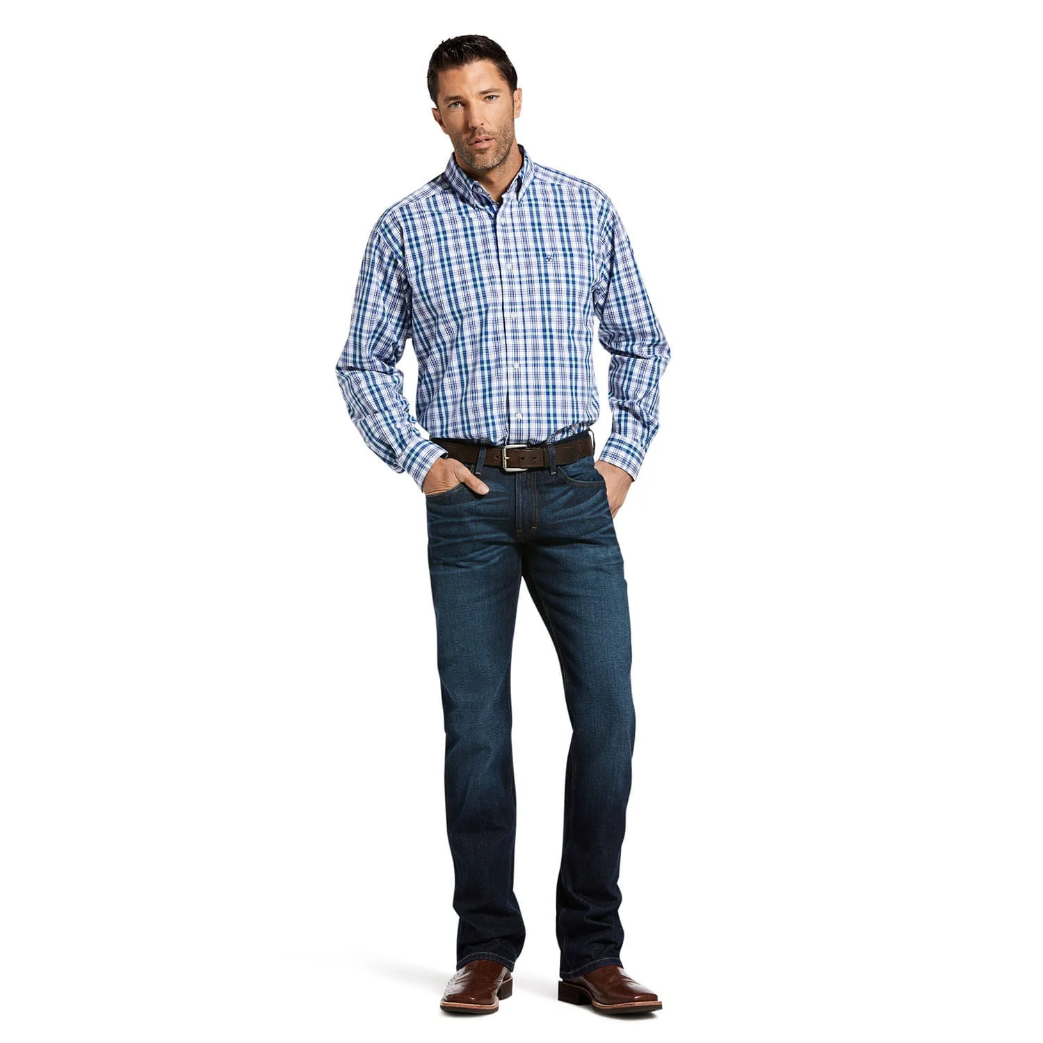 Ariat Men’s M5 Slim Stretchy Legacy Stackable Straight Leg Jean