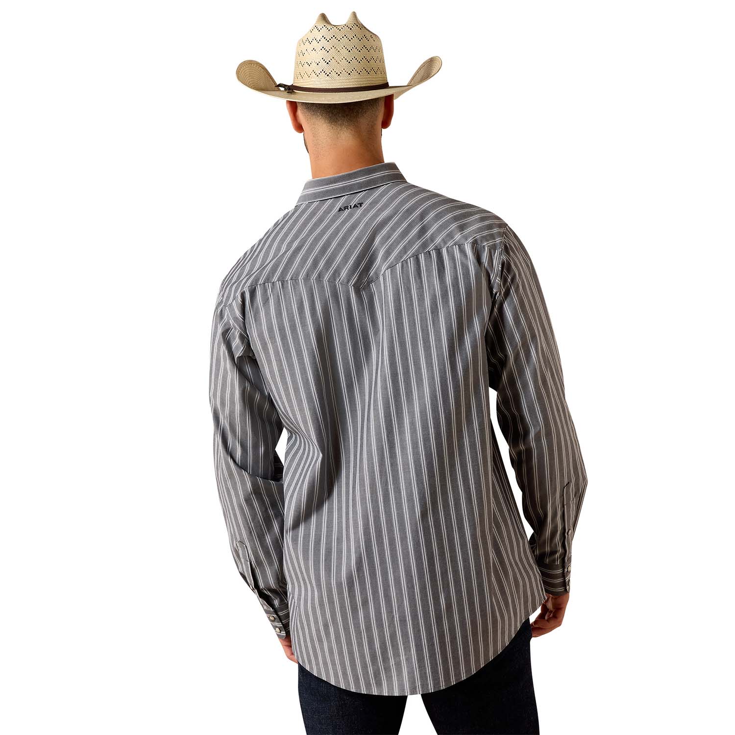 Ariat Mens Pro Series Western Classic Long Sleeve Snap Front Shirt - Image 2