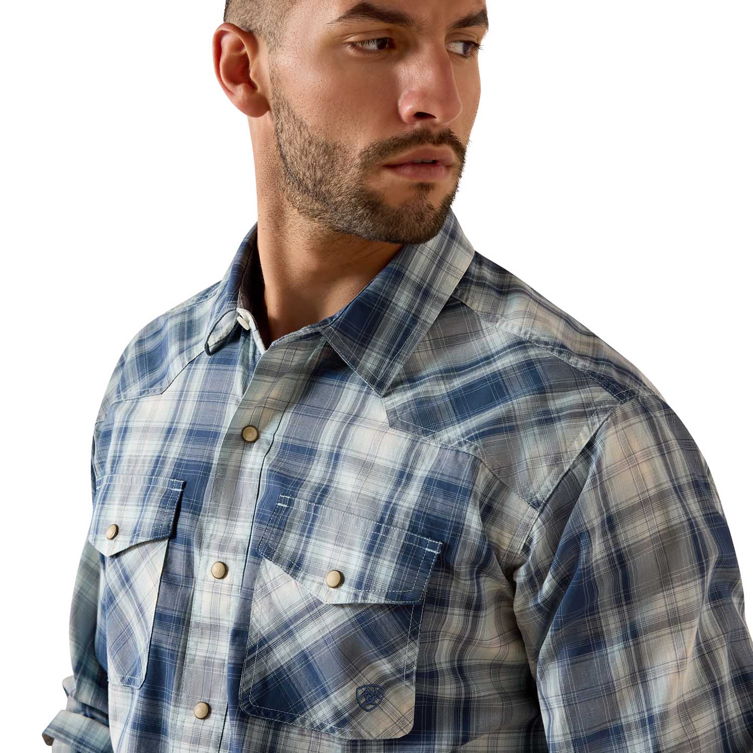 Ariat Men's Retro Long Sleeve Snap Western Shirt - Image 3
