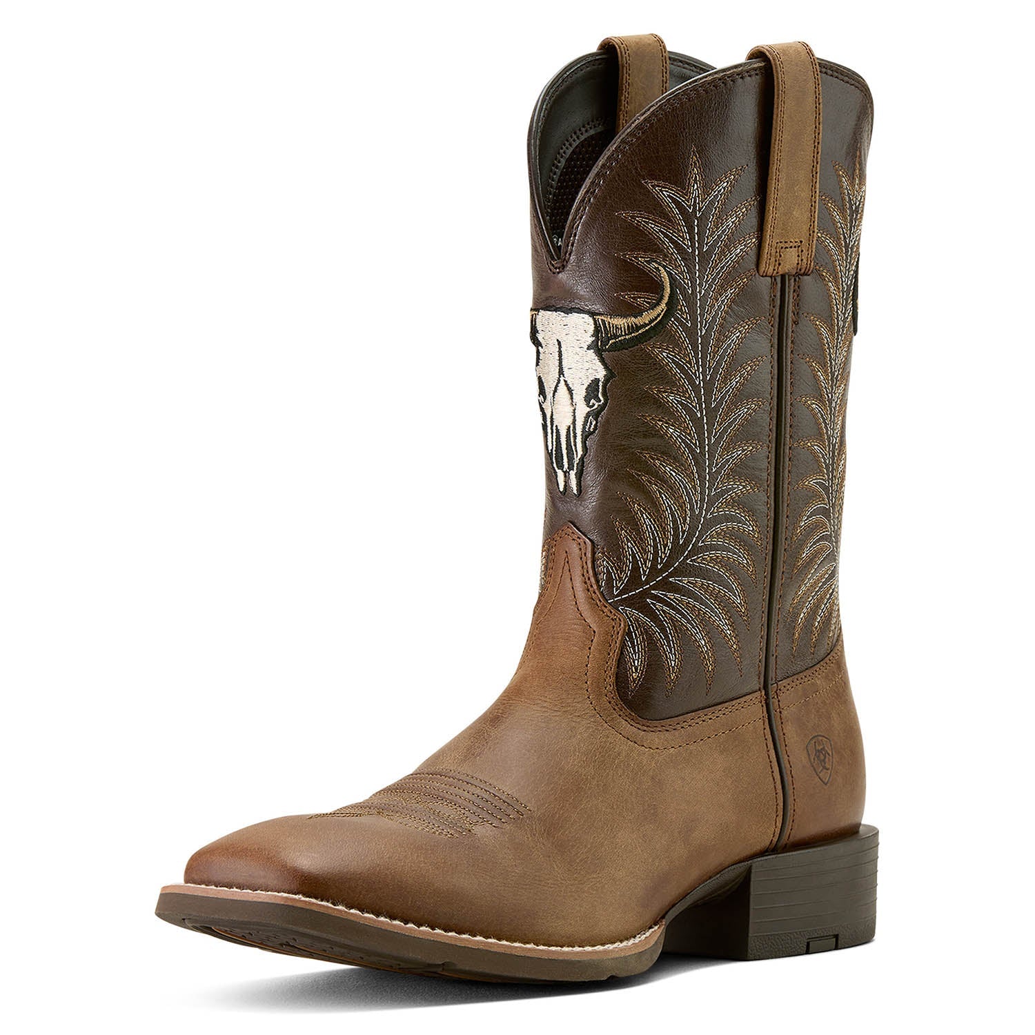 Ariat Men's Sport Steer Skull Boots - Image 3