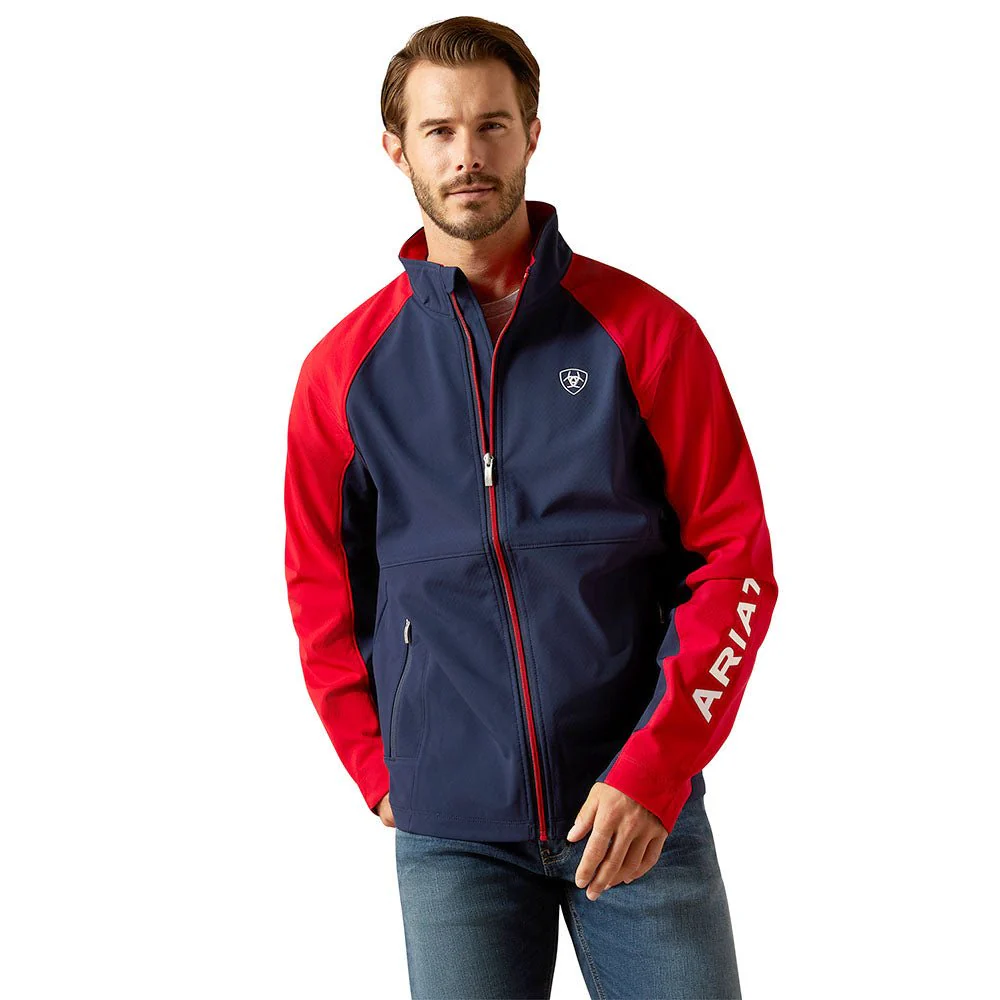 Ariat Mens Team EQ Softshell Jacket – Lightweight Fleece Riding Jacket