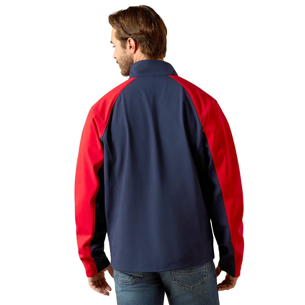 Ariat Mens Team EQ Softshell Jacket - Lightweight Fleece Riding Jacket - Image 2