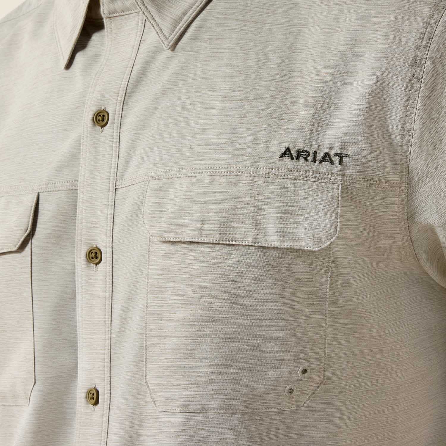 Ariat Men's VentTek Fitted Outbound Short Sleeve Shirt - Image 3