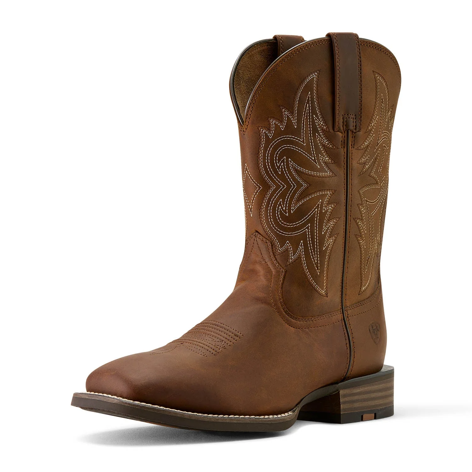 Ariat Mens Western Big Rig Wide Square Toe Cowboy Boot – Comfortable Durable Leather Work Boot - Image 3