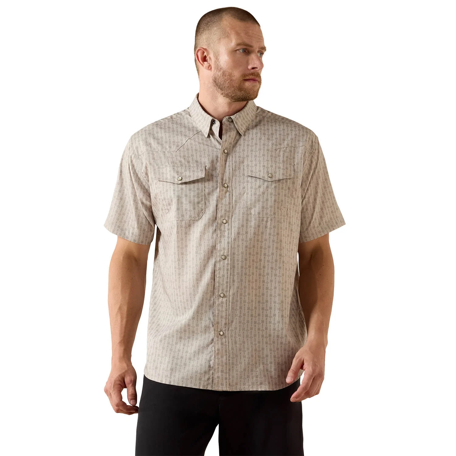 Ariat Men’s Western VentTek Short Sleeve Snap Shirt