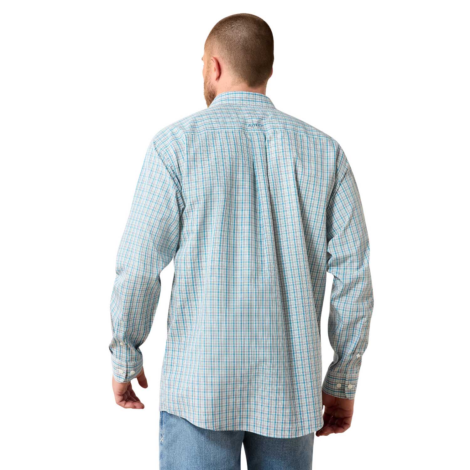 Ariat Men's Wrinkle Free Antonio Classic Fit Long Sleeve Shirt - Image 2