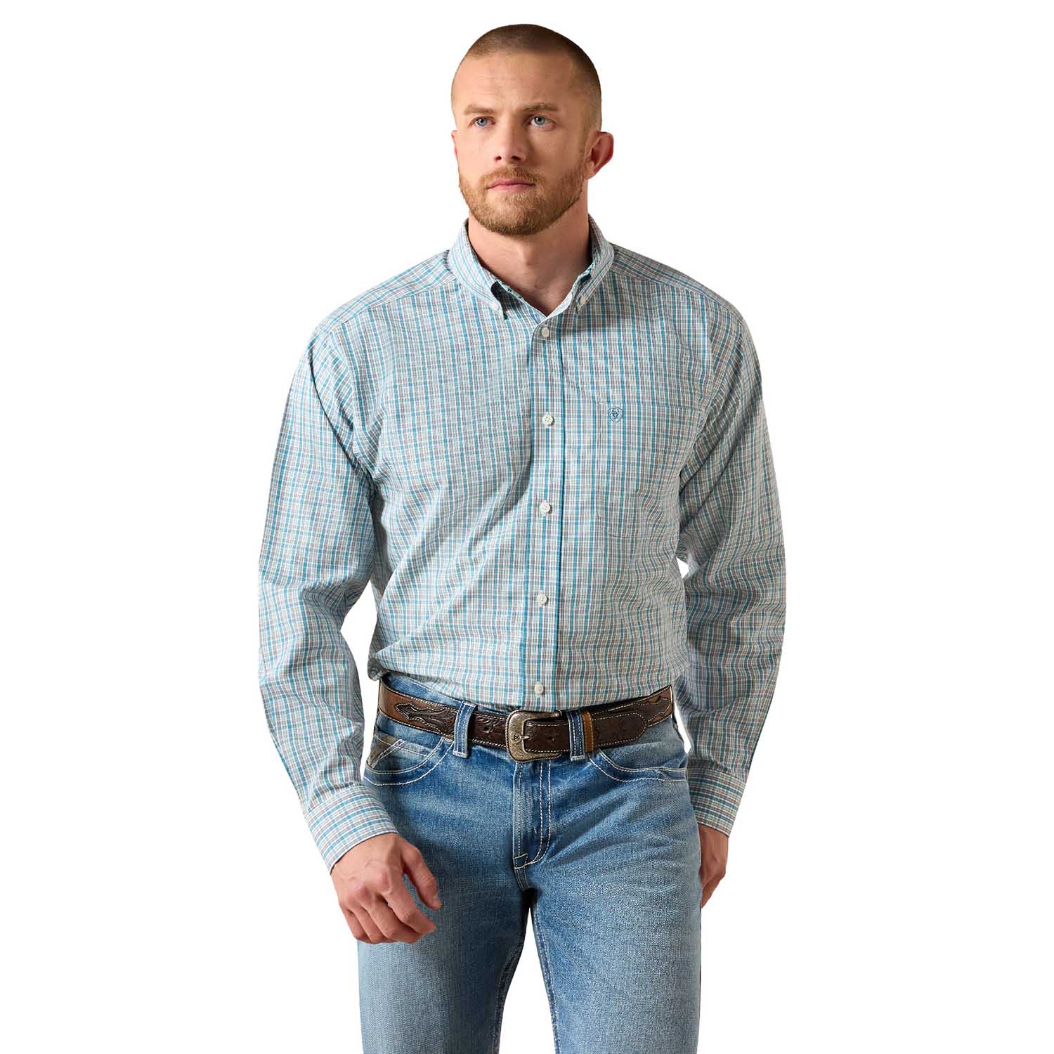 Ariat Men's Wrinkle Free Antonio Classic Fit Long Sleeve Shirt - Image 1