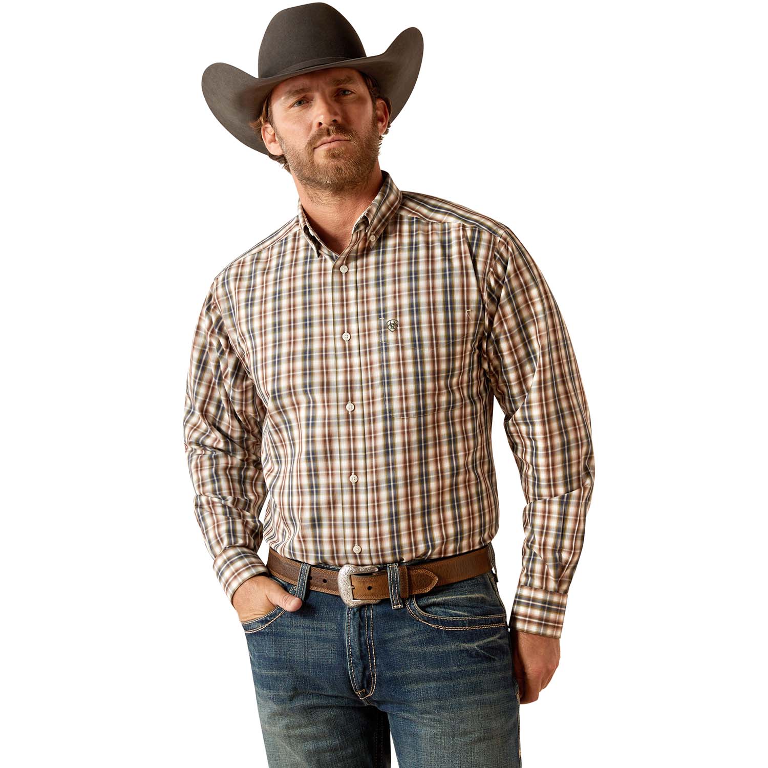 Ariat Men’s Wrinkle Free Folk Longsleeve Shirt
